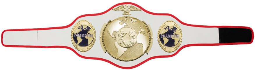 BOXING CHAMPIONSHIP BELT-PRO018/BOXG/WLDCHMP/G-6 COLOURS